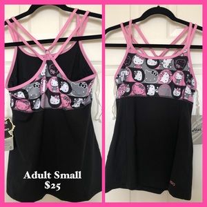 Never worn Hello Kitty Workout Top